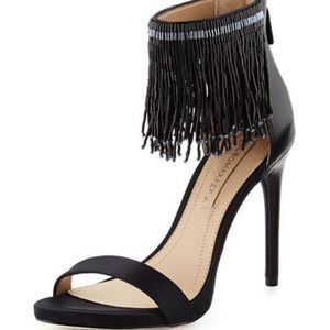 Bcbg Maxazria Ma-Devine Beaded Fringe Heel Size 9